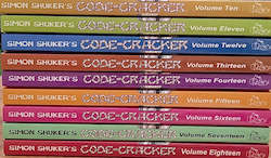 Simon Shuker's Code-Cracker half set, Volume 10 to 18