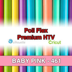Poliflex Htv: Baby Pink 461 Poli Flex HTV Iron-on