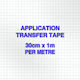 Clear Med-tac Transfer Tape [30cm x 1m]