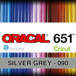 Silver Grey 090 Adhesive Vinyl