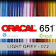 Light Grey 072 Adhesive Vinyl