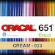 Cream 023 Adhesive Vinyl