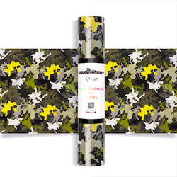 Products: Yellow Camouflage HTV
