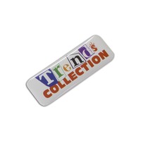 Gift: Button Badge Rectangle - 25 x 70mm