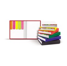 Gift: Hard cover notes and flags