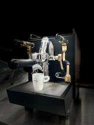 Coffee Machines: Emy Evo Espresso Machine (brass)