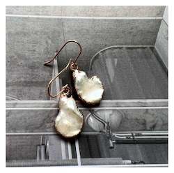 Jewellery: Twigg Mother of Pearl Earrings