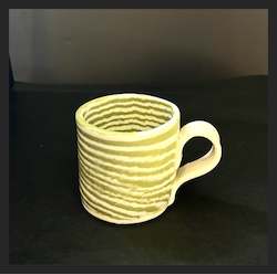 Mystery Creek Ceramics Nerikomi Mug - Small Green