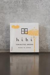 Home Decor: Hibi Traditional 10 Minute Matchstick Incense - Small Yuzu
