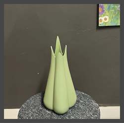 Home Decor: Object VB - Lilium Vase - Matte Green