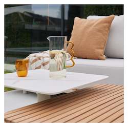 New Arrivals: Dawn Outdoor Stone Table - Marble Look