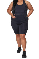 Black EmpowerMINT Shorts