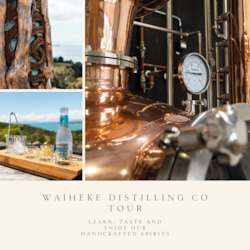 Spirits, potable: Distillery Tour and Gin Experience