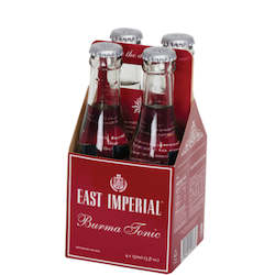 Wine and spirit merchandising: East Imperial Tonic, 4 pack 200ml - Burma, Grapefruit or Yuzu