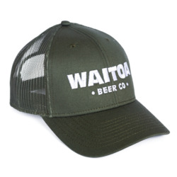 Waitoa Trucker Cap â Dark green
