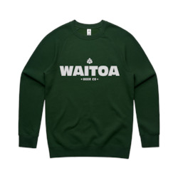 Beer, wine and spirit wholesaling: Waitoa Crew Sweater – Field Green