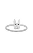 Sterling silver Karen Walker mini rabbit ring from Walker and Hall Jeweller - Wa…