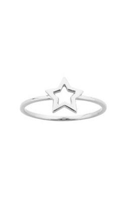 Jewellery: Karen Walker sterling silver mini star ring from Walker and Hall Jeweller - Walker & Hall
