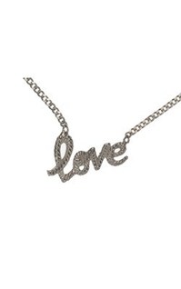 Zoe & Morgan Love necklace - Sterling Silver from Walker and Hall Jeweller - Walker & Hall