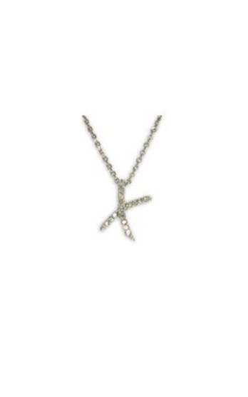 Jewellery: 9ct white gold diamond kiss pendant from Walker and Hall Jeweller - Walker & Hall