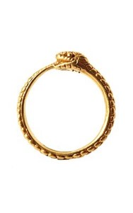 Zoe & Morgan 9ct Eternity Snake Ring from Walker and Hall Jeweller - Walker & Hall