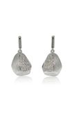 9ct white gold .19ct diamond drop earrings from Walker and Hall Jeweller - Walker & Hall