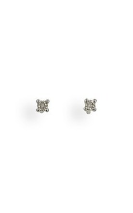 9ct white gold .10ct diamond studs from Walker and Hall Jeweller - Walker & Hall