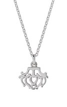 Meadowlark Peony charm necklace from Walker and Hall Jeweller - Walker & Hall