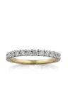 18ct yellow gold .52ct claw set diamond ring from Walker and Hall Jeweller - Wal…