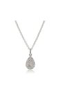9ct white gold .11ct diamond pendant from Walker and Hall Jeweller - Walker & Hall