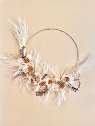 Dried flower: Classic Auburn Wreath