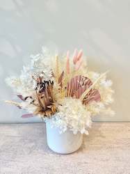 Blushing Protea Vase