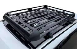 1.4M Universal Car Roof Storage Rack Top Luggage Carrier Basket Car CargoStorage-Black