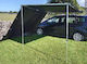 2x3m  Car Side Awning Shade canopy Waterproof Outdoor Tent Cover with sidewall