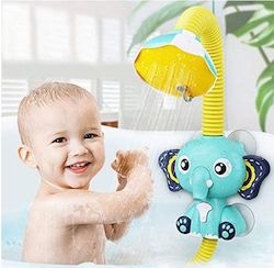 Party Supplies: Cute Elephant Bath Toy - Electric Automatic Water Pump with Hand Shower