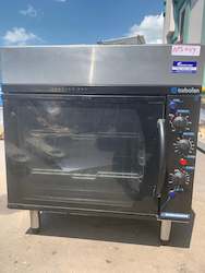 MOFFAT BAKBAR Turbofan E31, 2 Tray Electric Oven With 4 Hot Plate Burner With Warranty