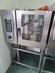 Equipment repair and maintenance: RATIONAL SCC Electric 6 Tray Self Cleaning Combi Oven With Stand And Warranty