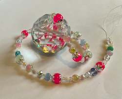 Hanging Crystals: Hanging Crystal-Crystal Beads