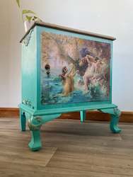 Furniture: Frolicking Fairies Cabinet/Side Table