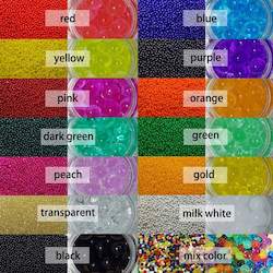 Water Beads: Pack of 2500 LARGE Water Beads (12 Colours Available)