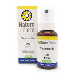 Homeopathy: NATURO PHARM CHAMOMILLA 30C SPRAY