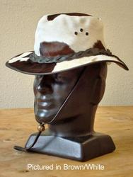 Wool textile: Moomoo cowskin cowboy hat