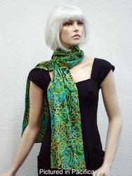Wool textile: Kiwiana koru scarf 3 pack
