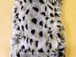 Possum fur hides - leopard prints