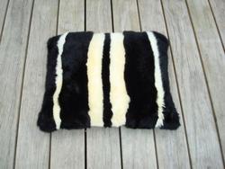 Wool textile: Bedouin stripe pillow