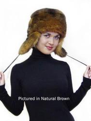 Wool textile: Possum fur kgb russian hat