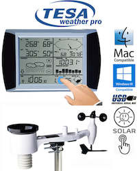 Frontpage: Tesa WS1081 Ver3. Complete Weather Station with Solar Panel & PC interface