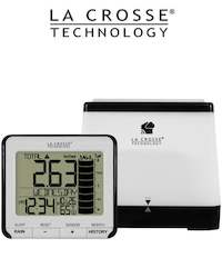 La Crosse Digital Rain Monitor with Indoor Temperature - 724-2310