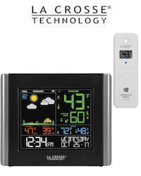 Partial Wireless Weather Stations: La Crosse - V10-TH WiFi Colour Weather station
