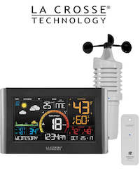 Partial Wireless Weather Stations: La Crosse V21-WTH WIFI Wind Speed & Temperature Humidity Station